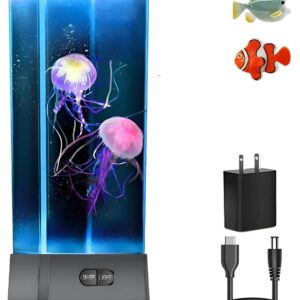 Desktop Jellyfish Tank with Color Changing LED