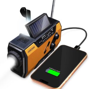Emergency Solar Hand Crank Radio