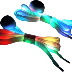 Glowing LED Shoelaces - Waterproof & Durable