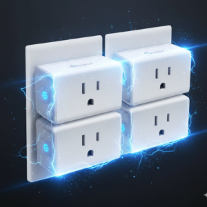 Kasa Smart Plug Mini 15A - 4-Pack (EP10P4) - White