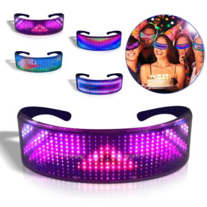 LED Bluetooth Party Glasses with Customizable App